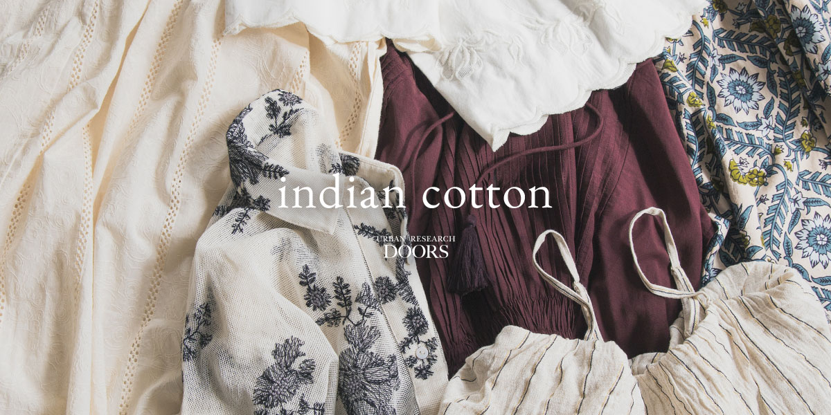 indian cotton｜DOORS