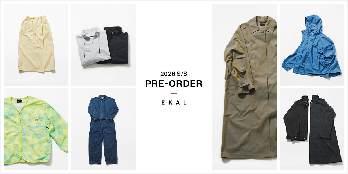 2026 S/S PRE-ORDER｜EKAL