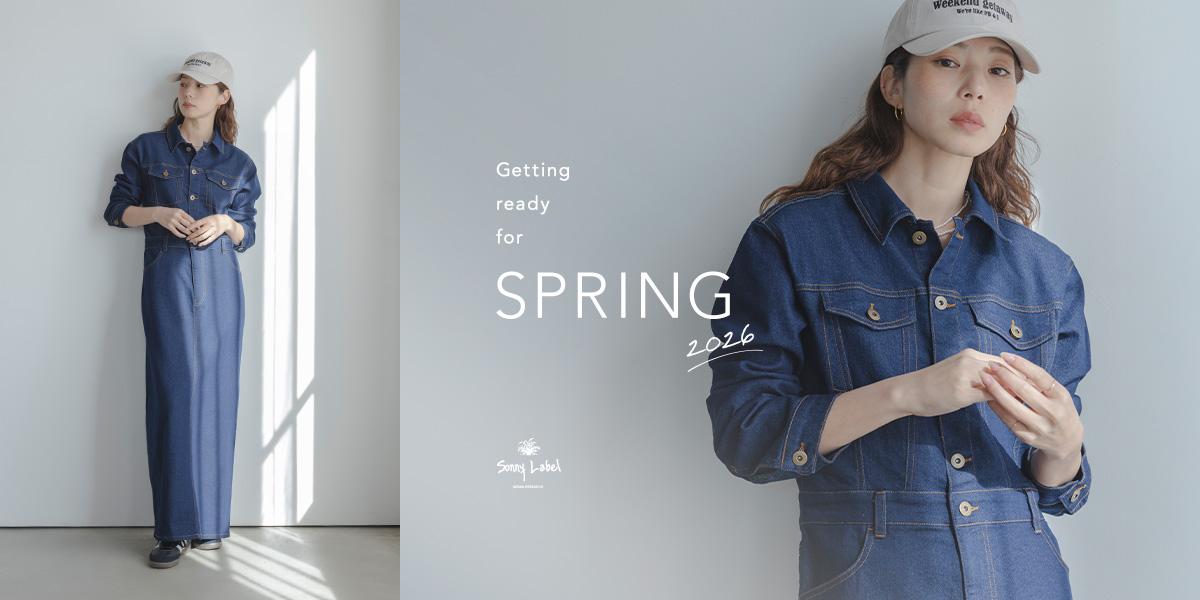 Getting ready for SPRING 2026｜Sonny Label