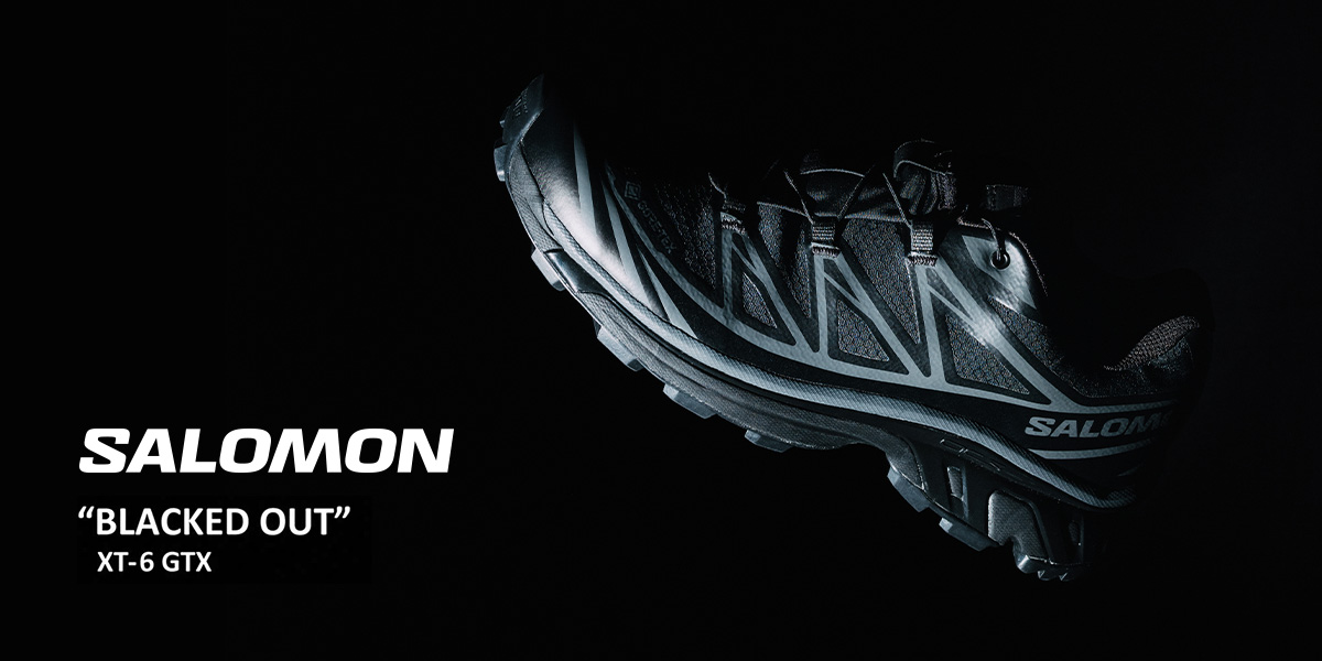 SALOMON　XT-6 GTX "BLACKED OUT"｜URBAN RESEARCH