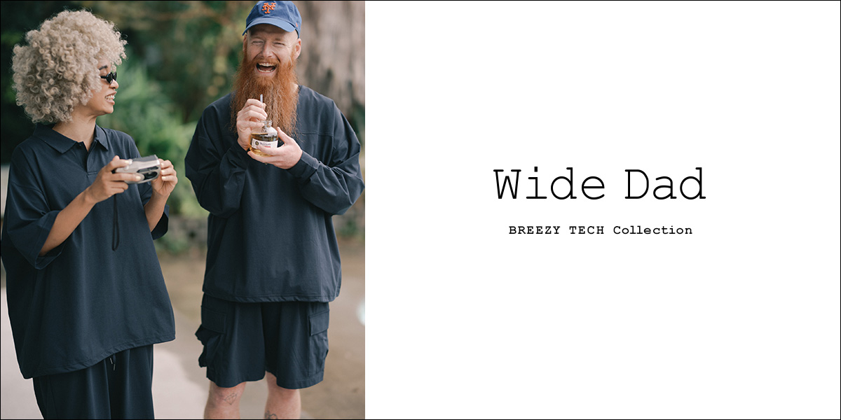 Wide Dad - BREEZY TECH Collection｜URBAN RESEARCH