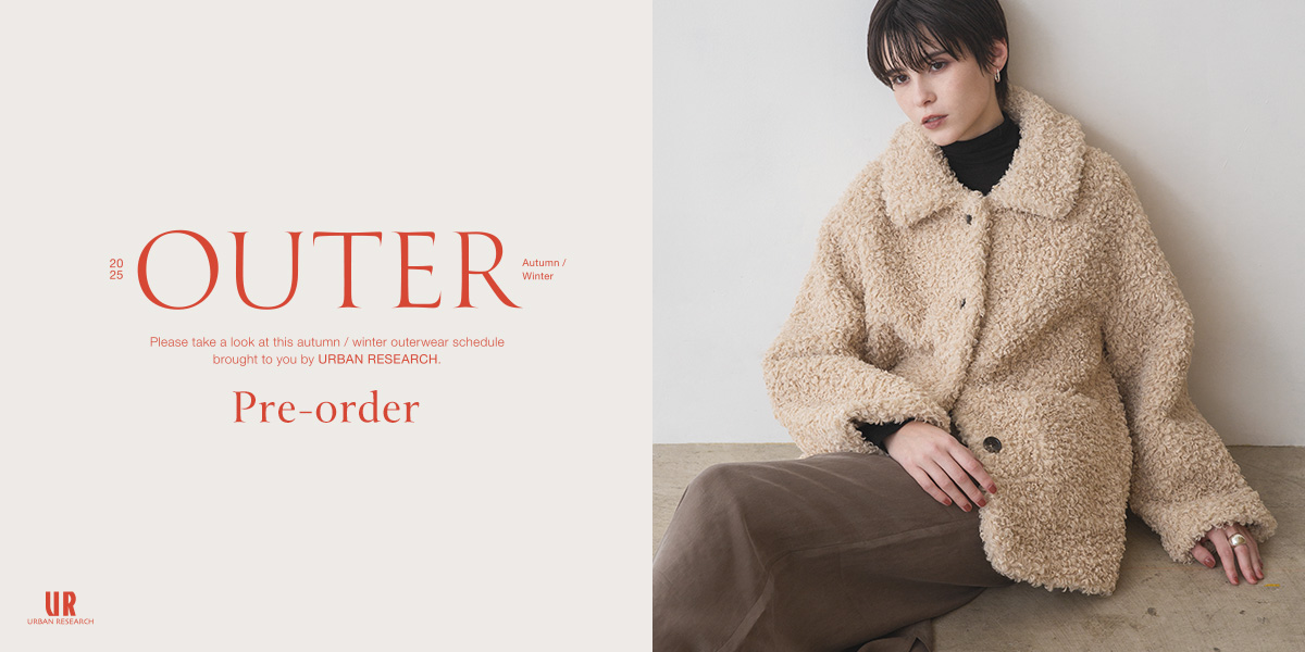 OUTER Pre-order｜URBAN RESEARCH