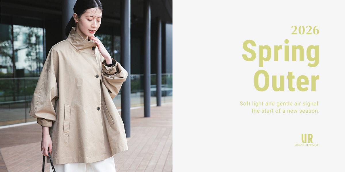 2026 Spring Outer｜URBAN RESEARCH