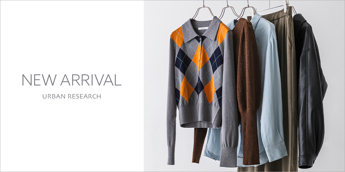 NEW ARRIVAL|URBAN RESEARCH