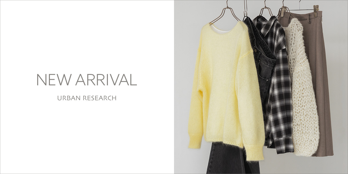 NEW ARRIVAL|URBAN RESEARCH