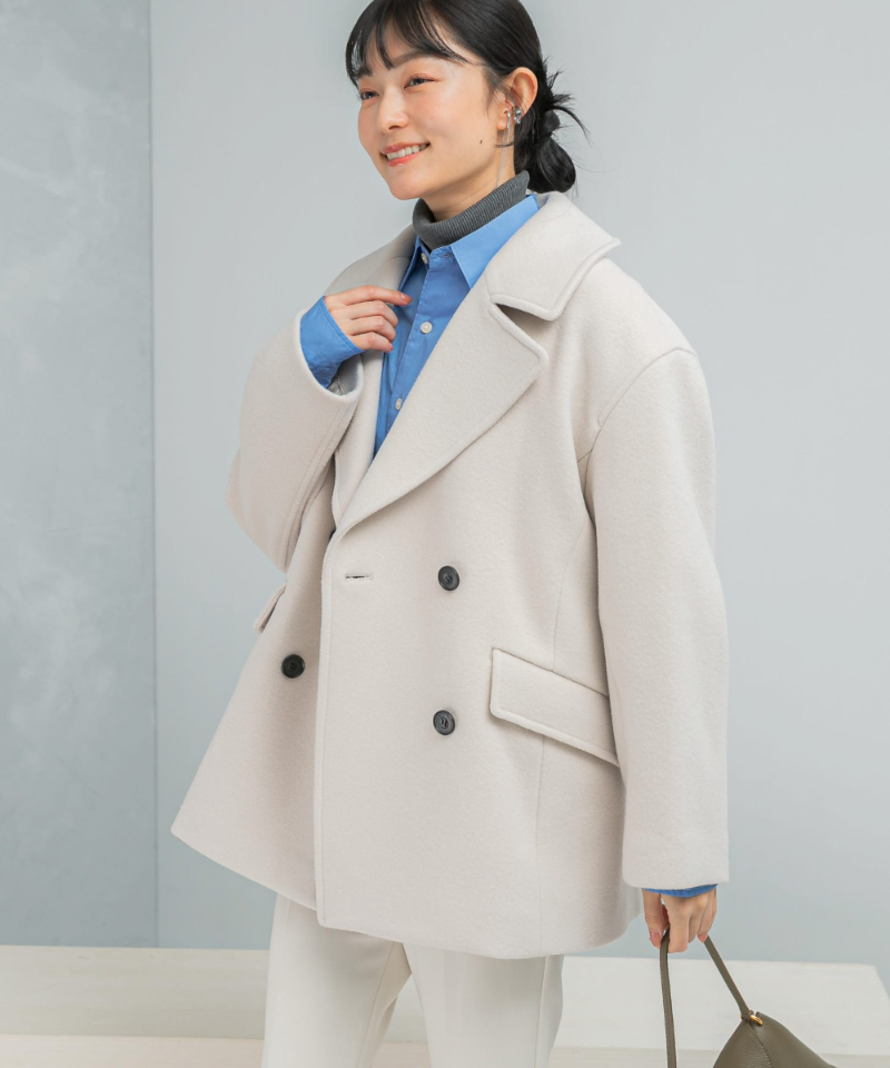 軽やか×バランス美人な、ショート&ミドル丈アウター集