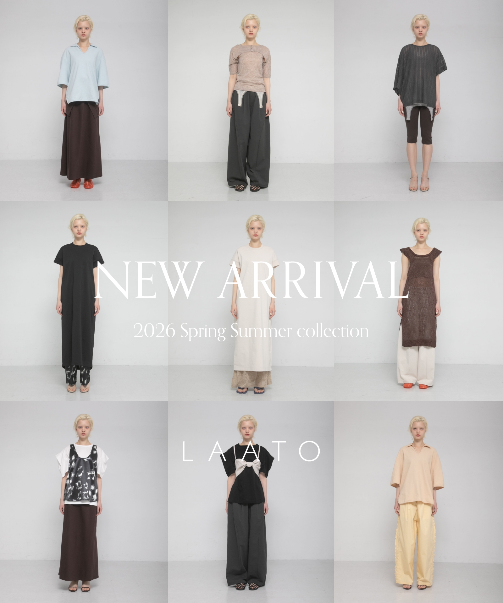 NEW ARRIVAL　"2026 Spring Summer collection"
