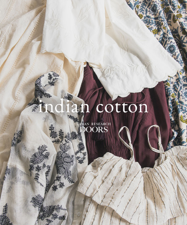 indian cotton｜DOORS