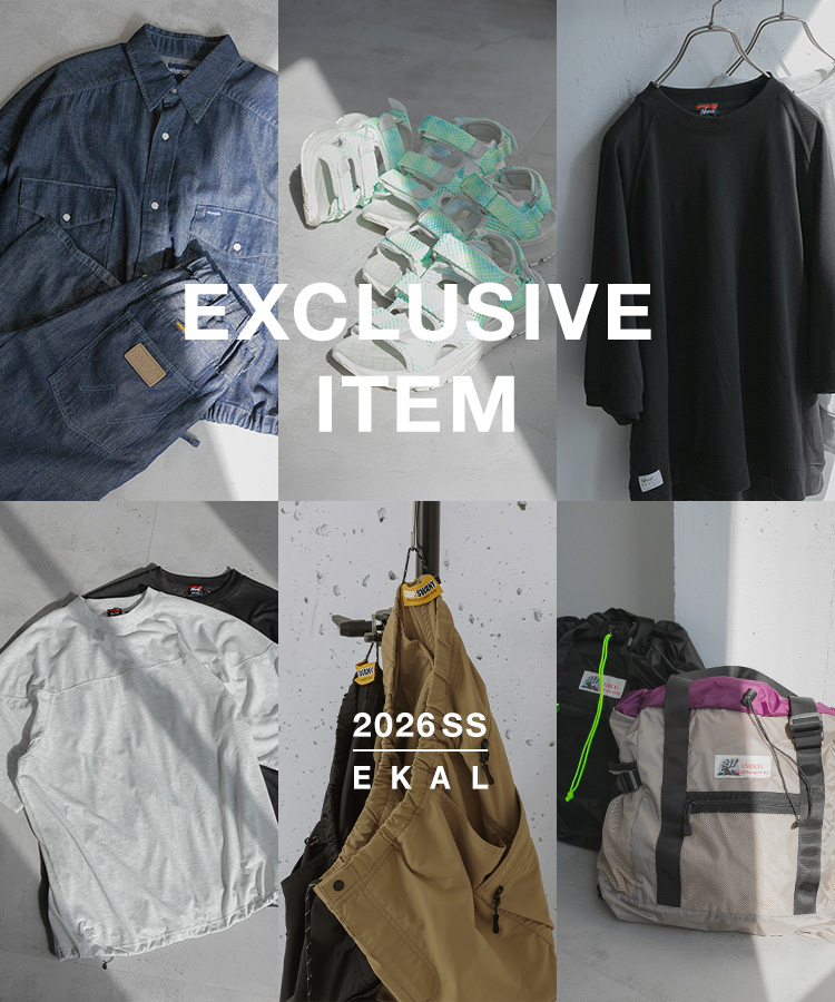 EXCLUSIVE ITEM 2026 SS|EKAL