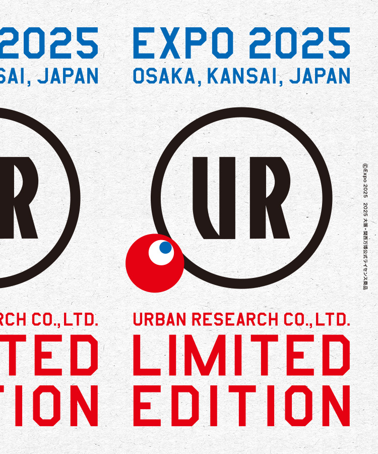 URBAN RESEARCH限定 2025大阪・関西万博公式ライセンス商品に新作登場！