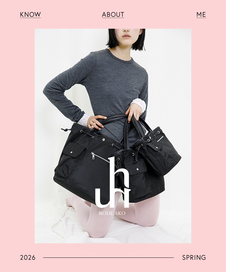 KNOW ABOUT ME｜RODE SKO