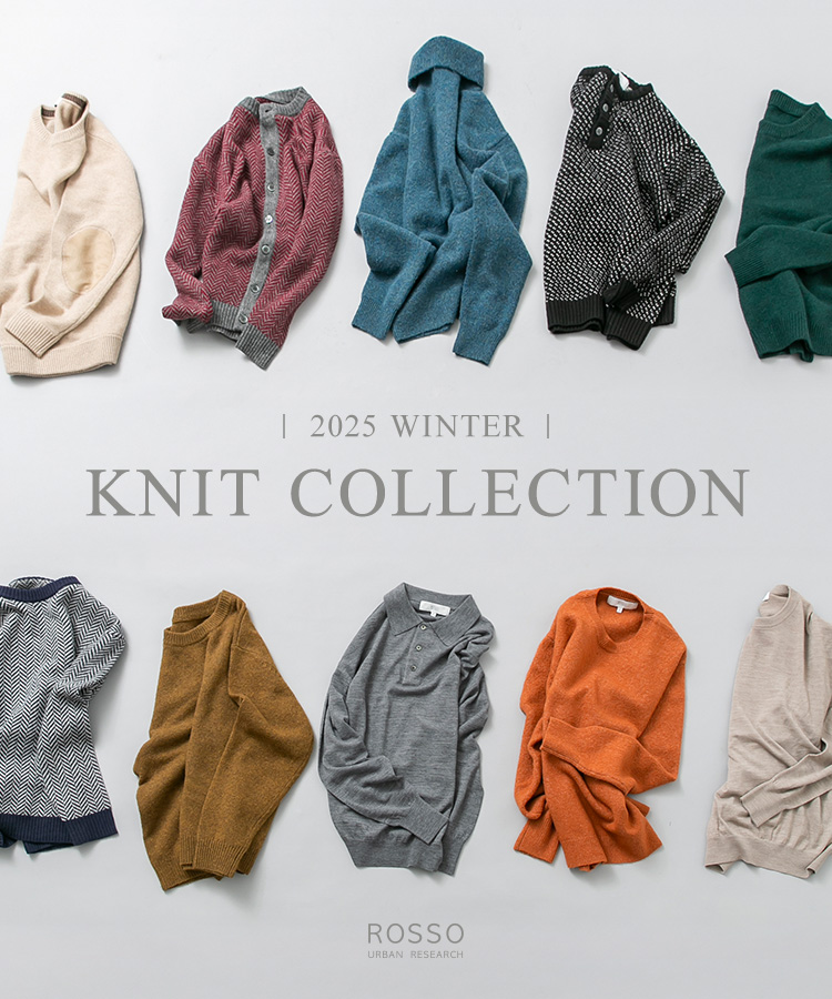 2025 WINTER KNIT COLLECTION｜ROSSO