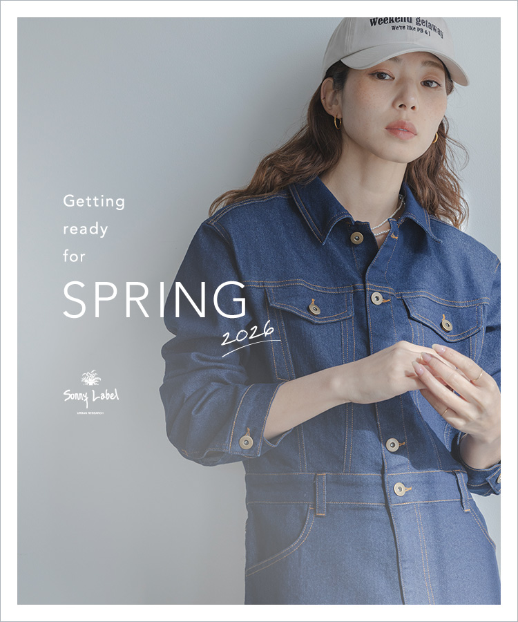 Getting ready for SPRING 2026｜Sonny Label
