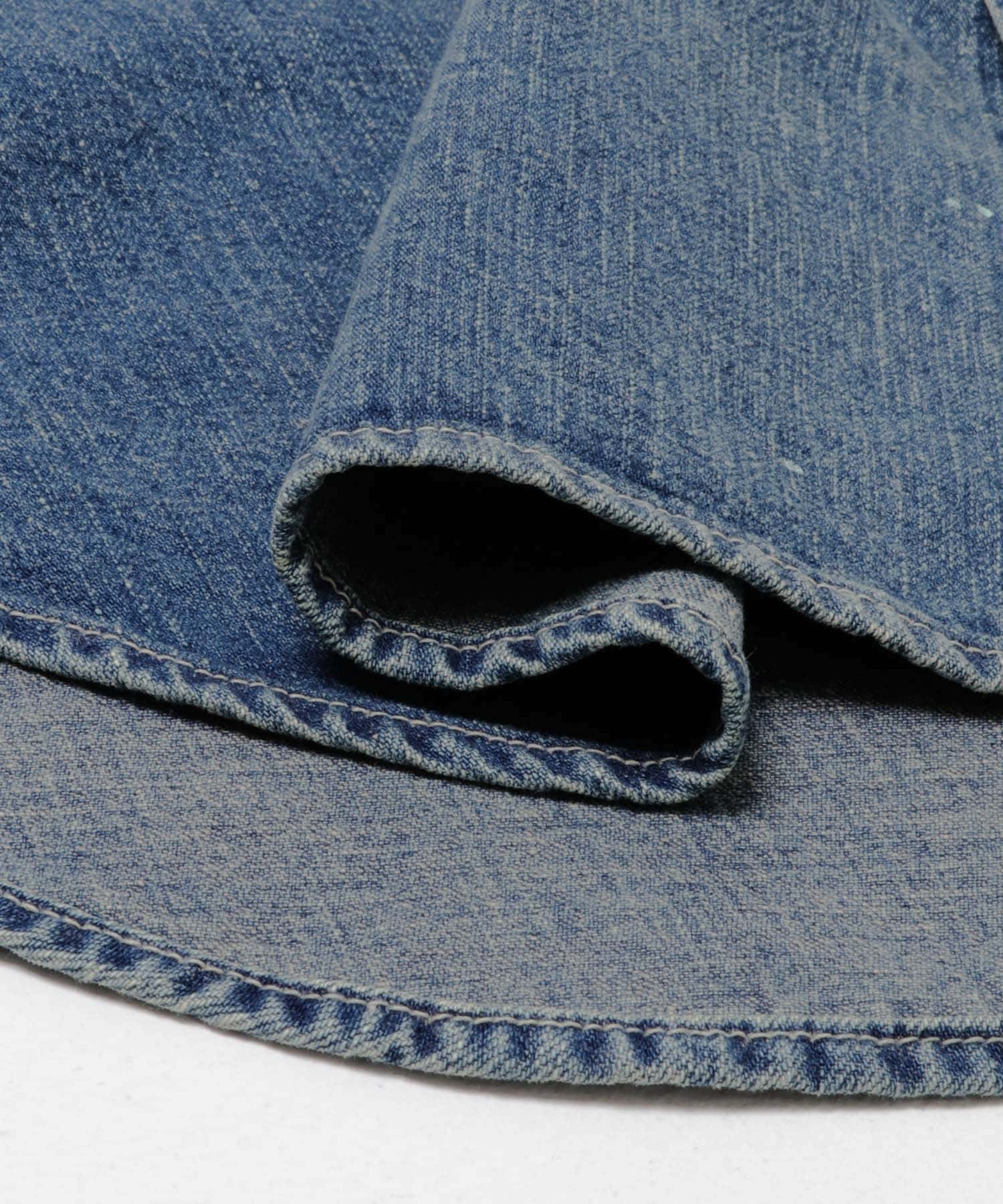 PORTER CLASSIC　BREAKFAST DENIM WESTERN SHIRTS BLUE 2