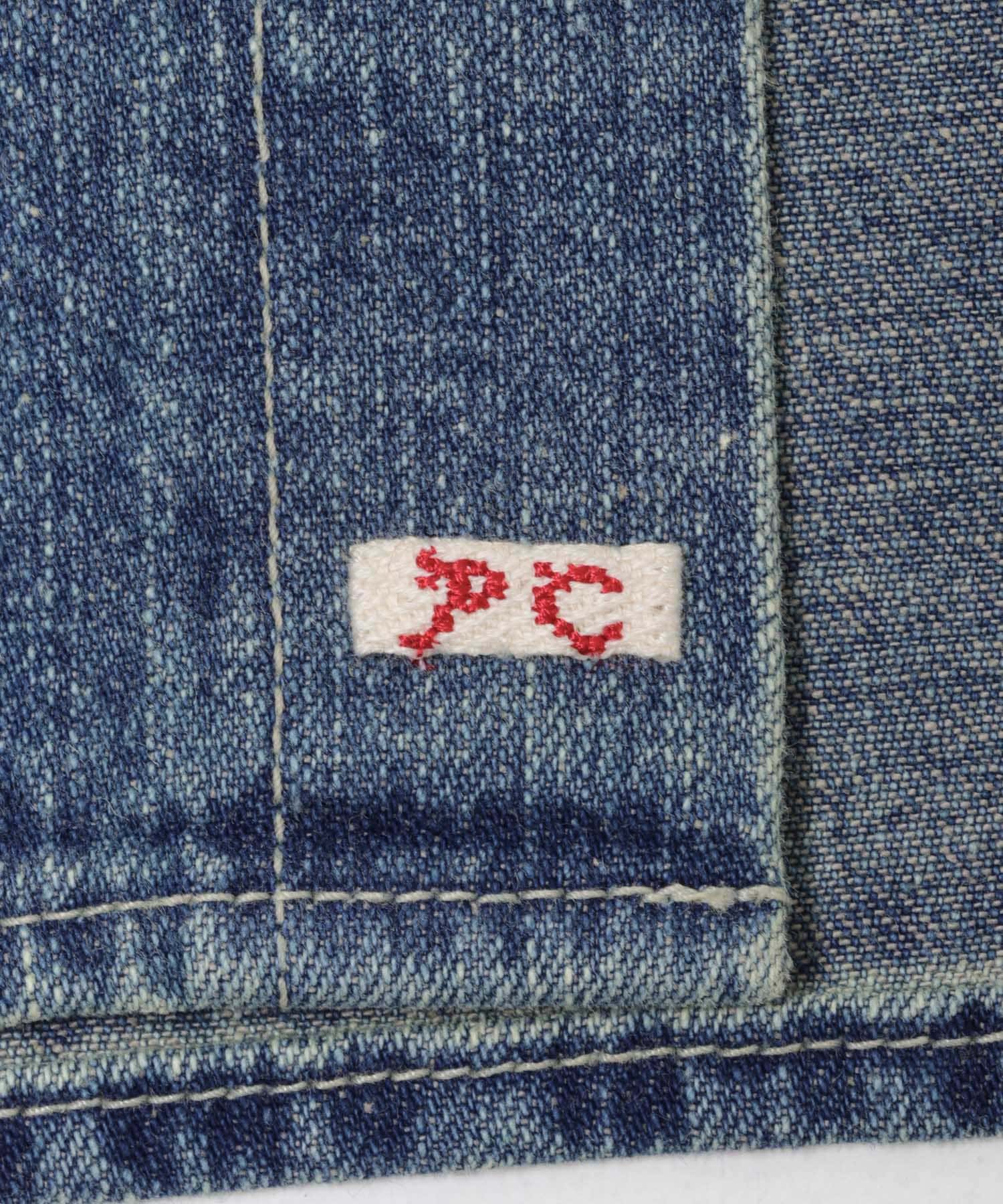 PORTER CLASSIC　BREAKFAST DENIM WESTERN SHIRTS BLUE 2