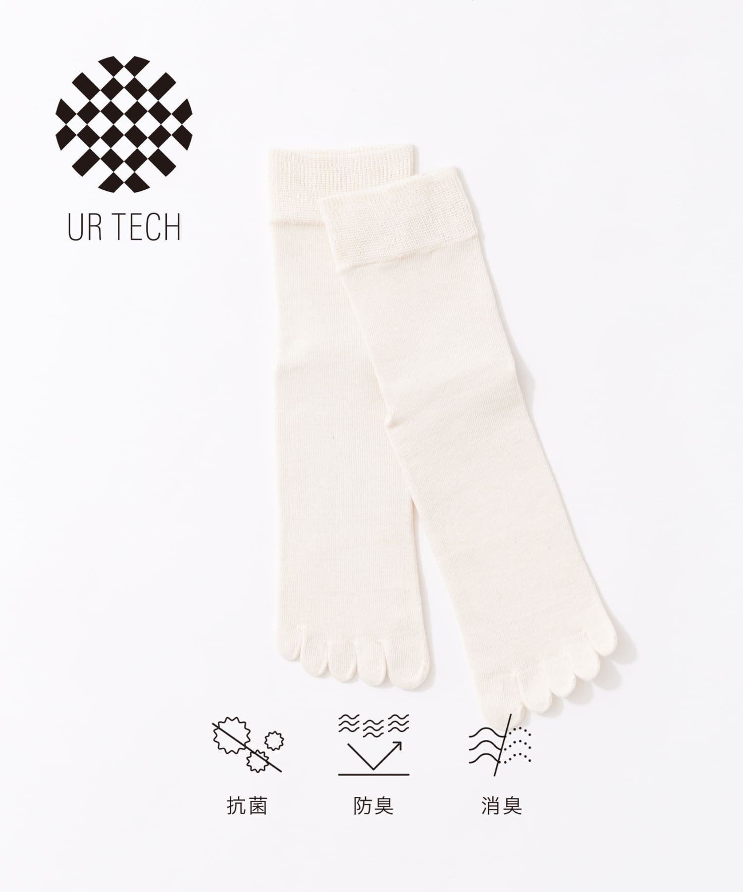 『URTECH』5本指ソックス