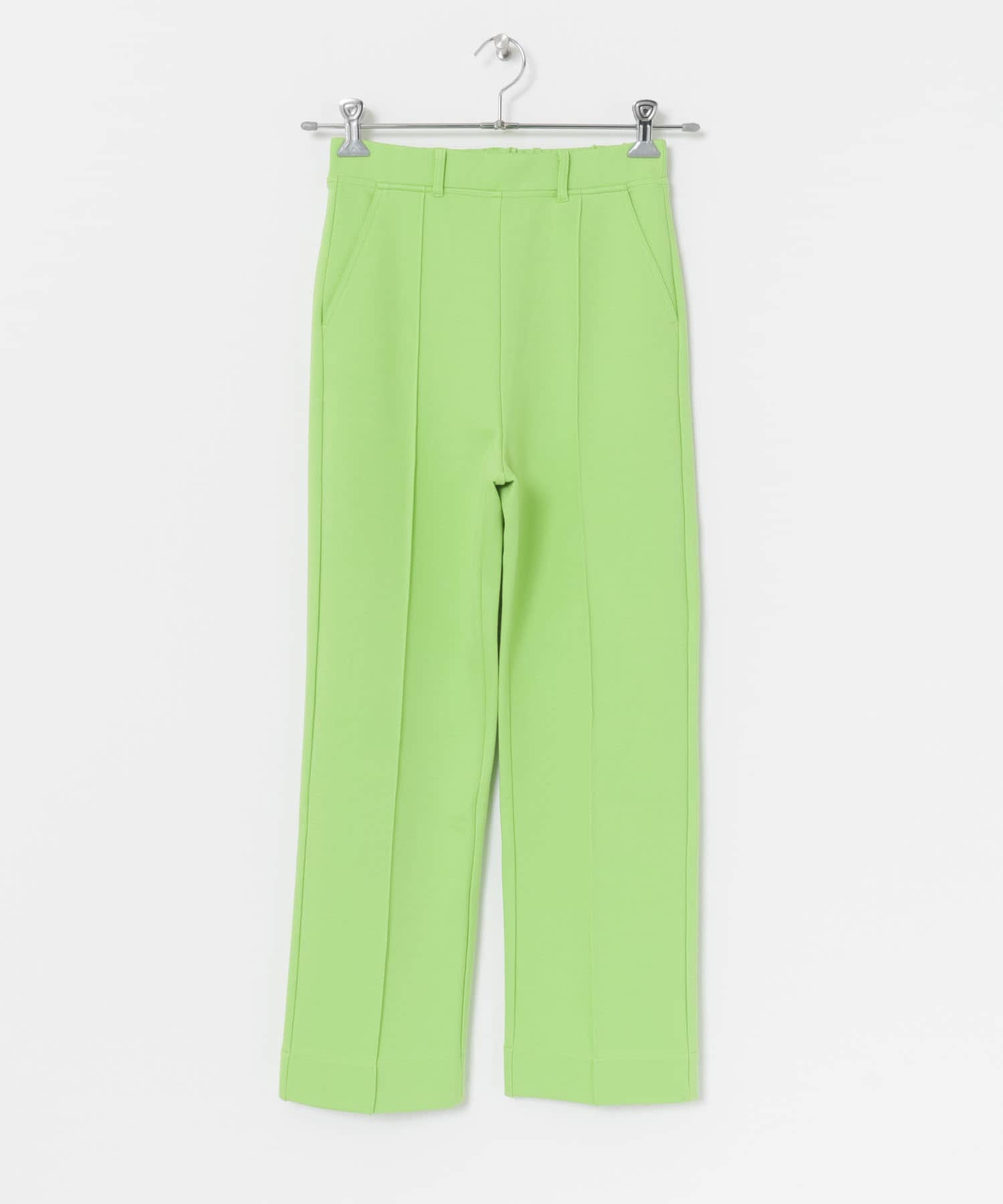 Couleur Meler imoko　カラーストレートパンツ LIME S