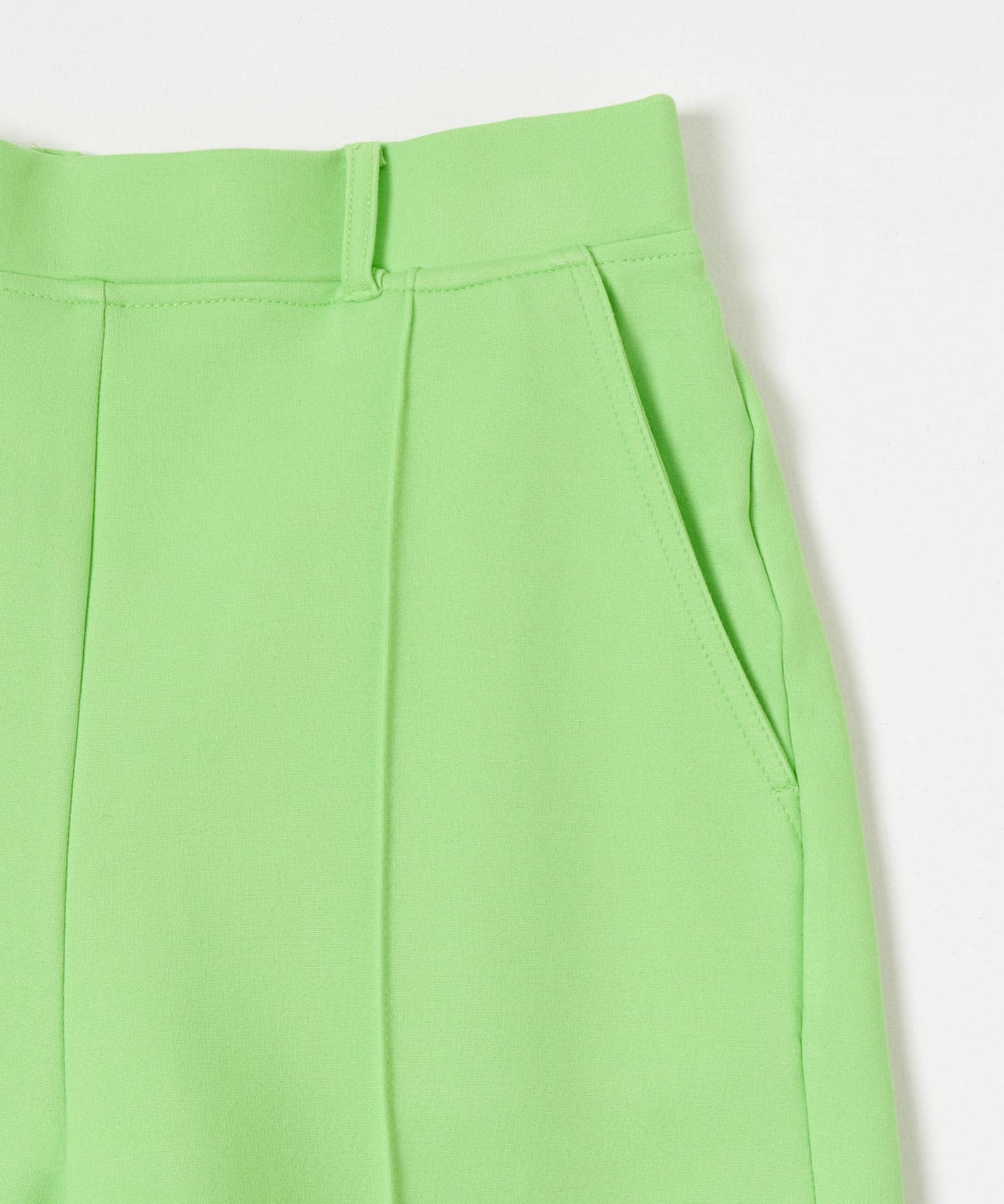 Couleur Meler imoko　カラーストレートパンツ LIME S