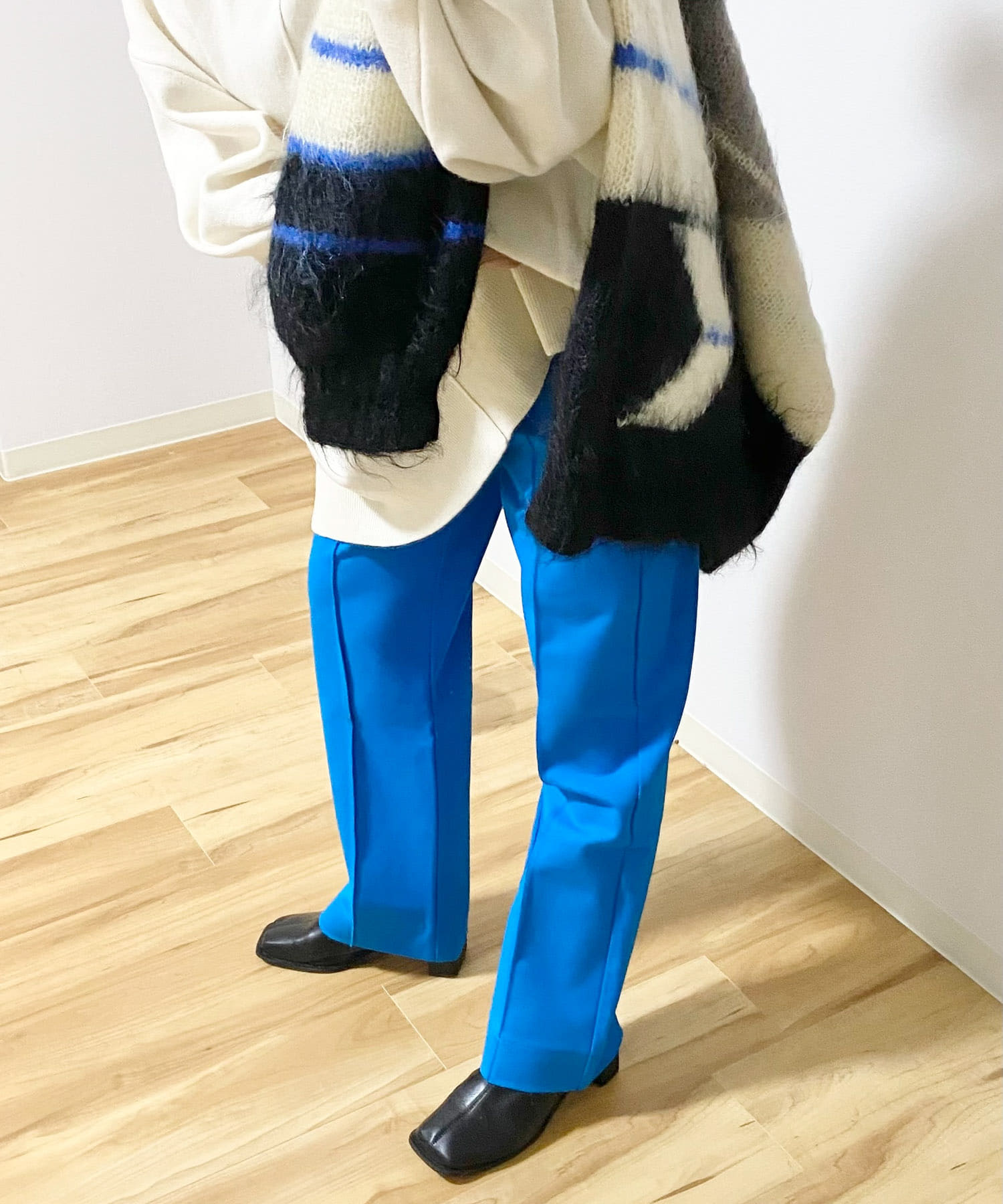 Couleur Meler imoko　カラーストレートパンツ