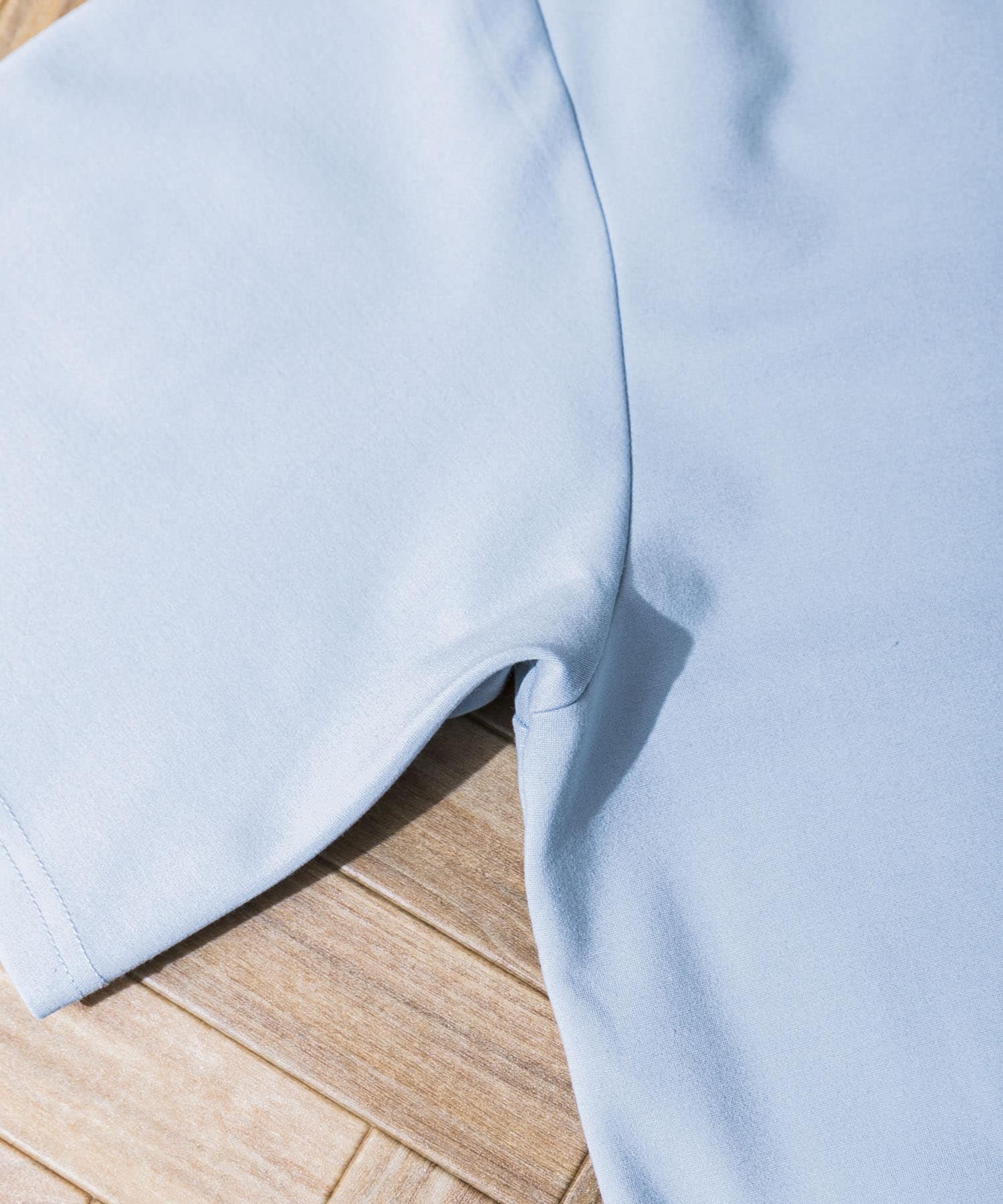 Couleur Meler sakasa　minimal shirts SKYBLUE FREE