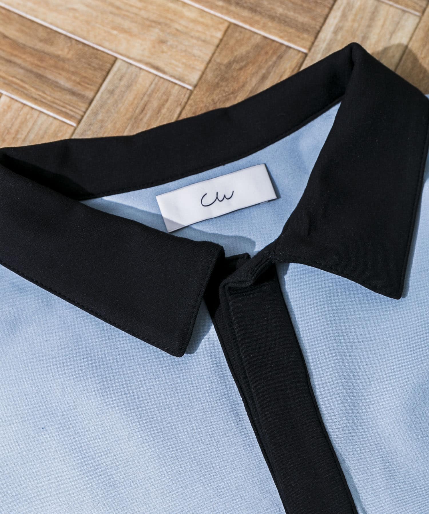 Couleur Meler sakasa　minimal shirts SKYBLUE FREE