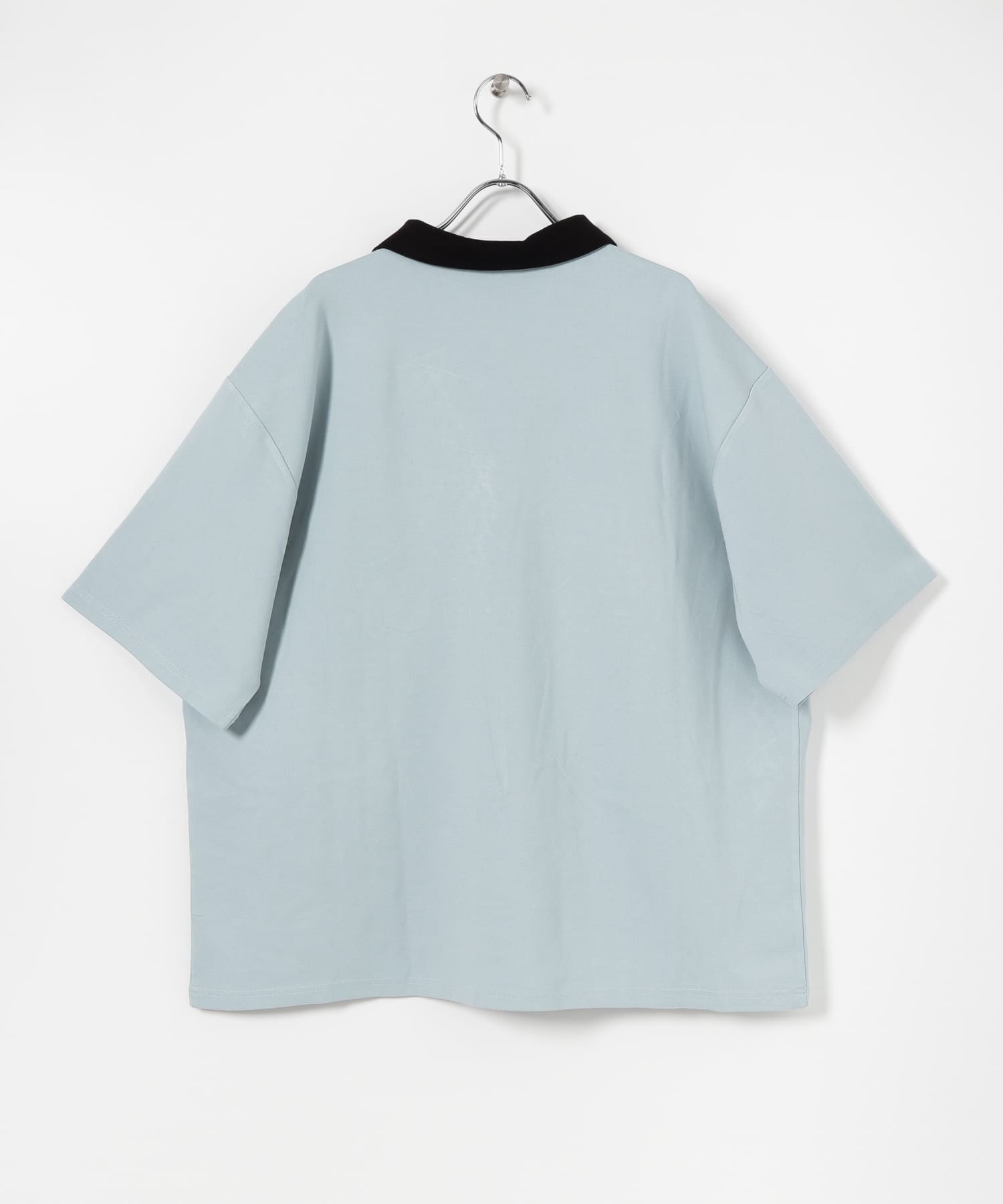 Couleur Meler sakasa　minimal shirts SKYBLUE FREE