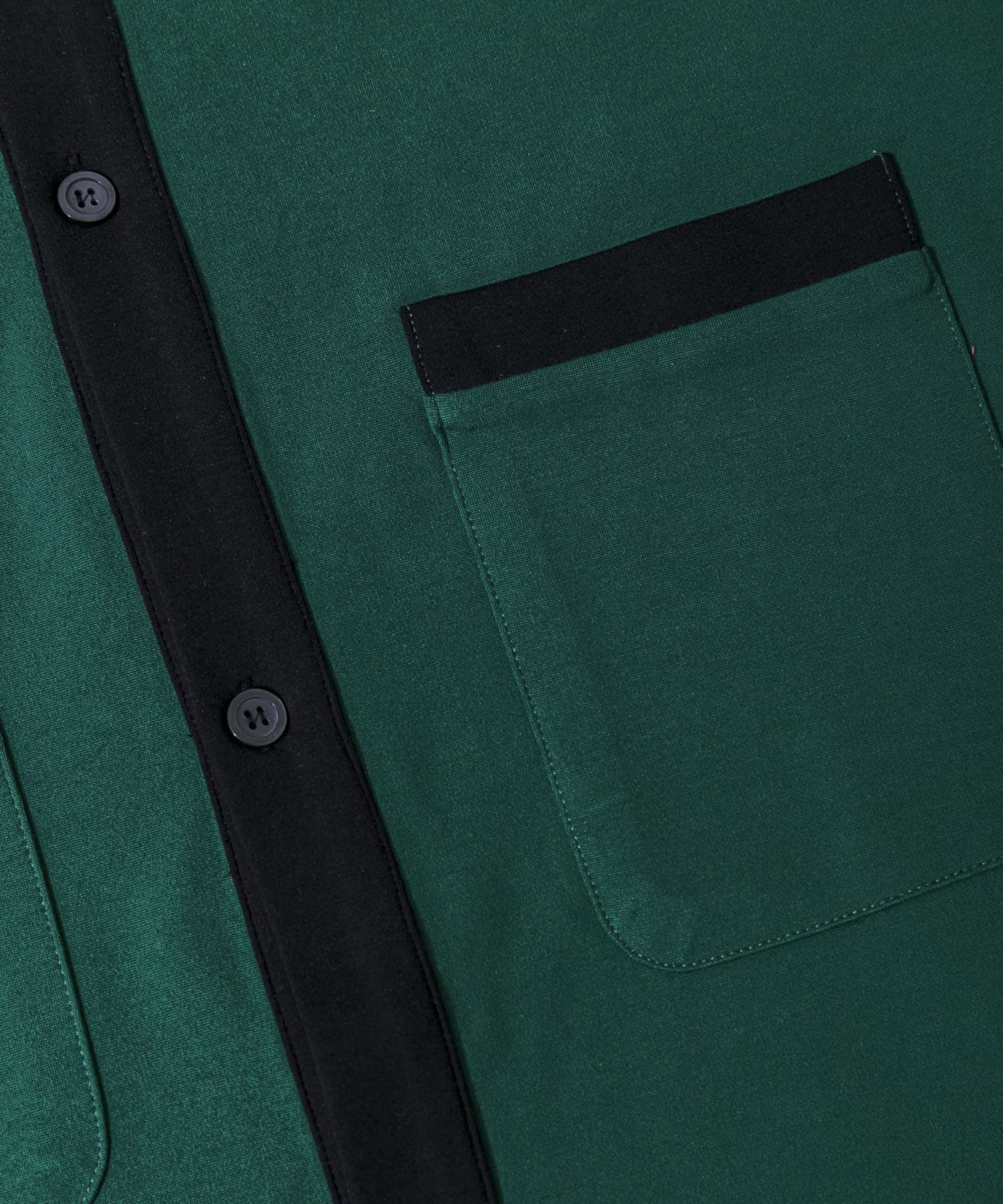 Couleur Meler sakasa　bicolor cardigan GREEN M