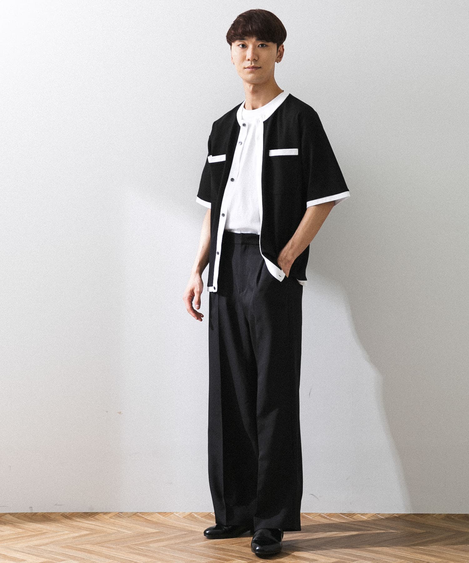 身長：180cm サイズ：L