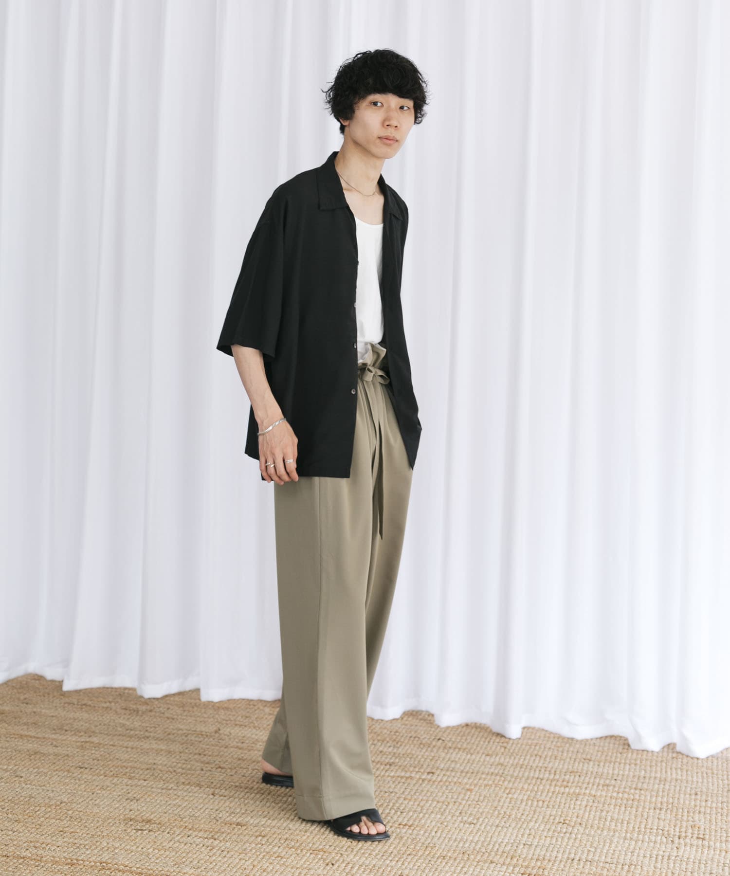 身長：176cm サイズ：L