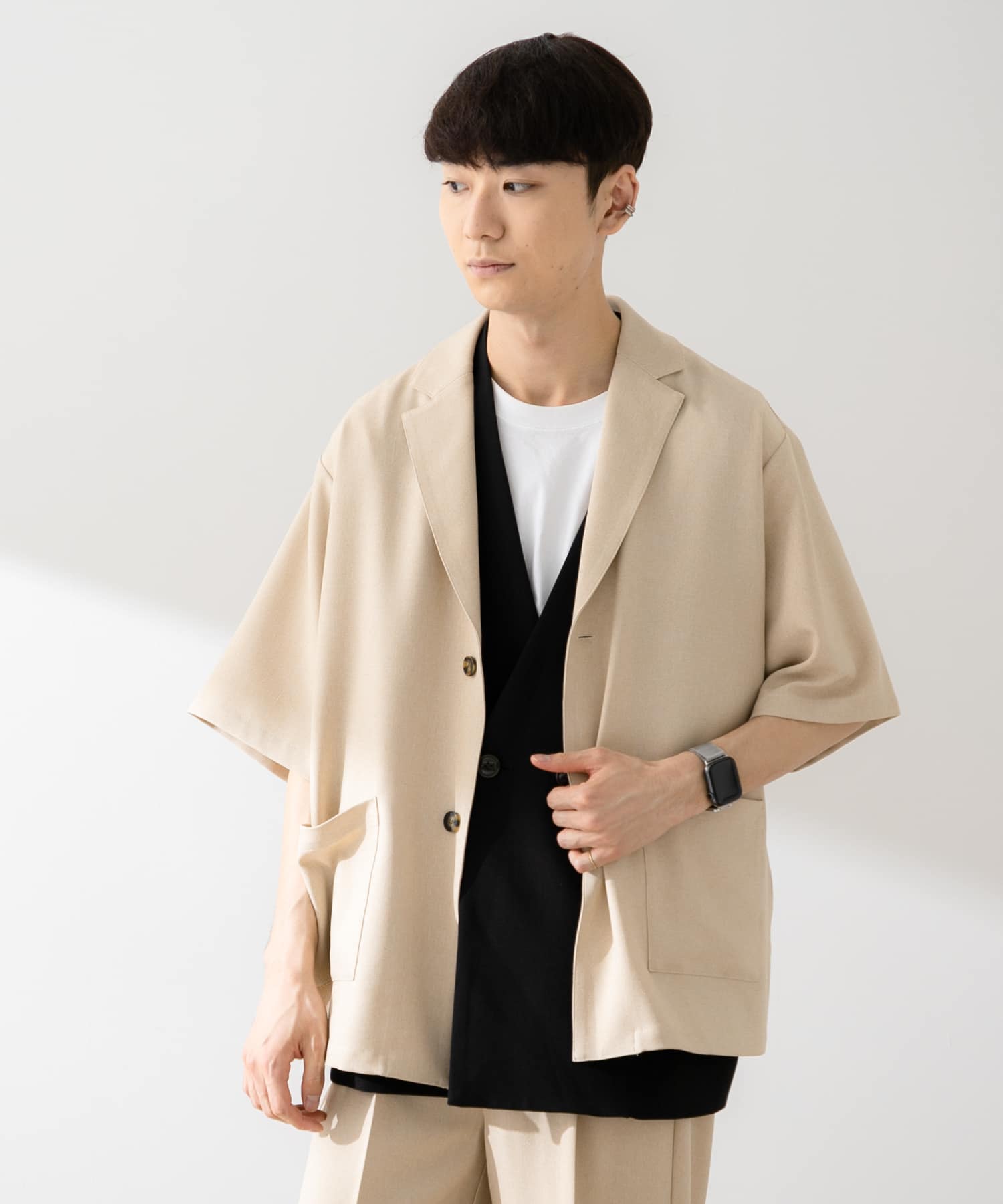 身長：180cm サイズ：M