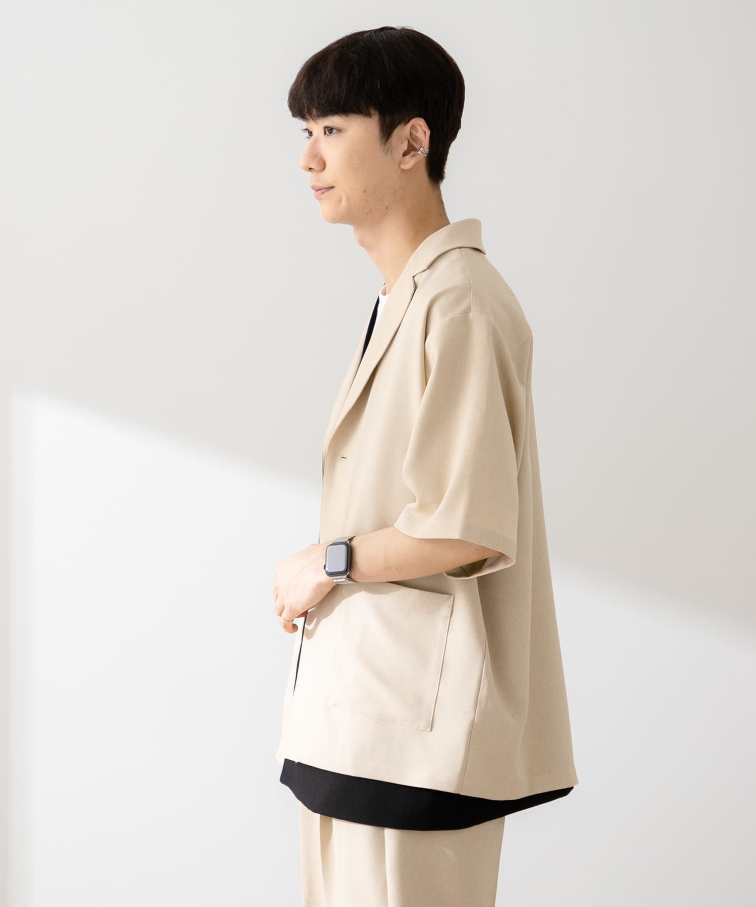 身長：180cm サイズ：M