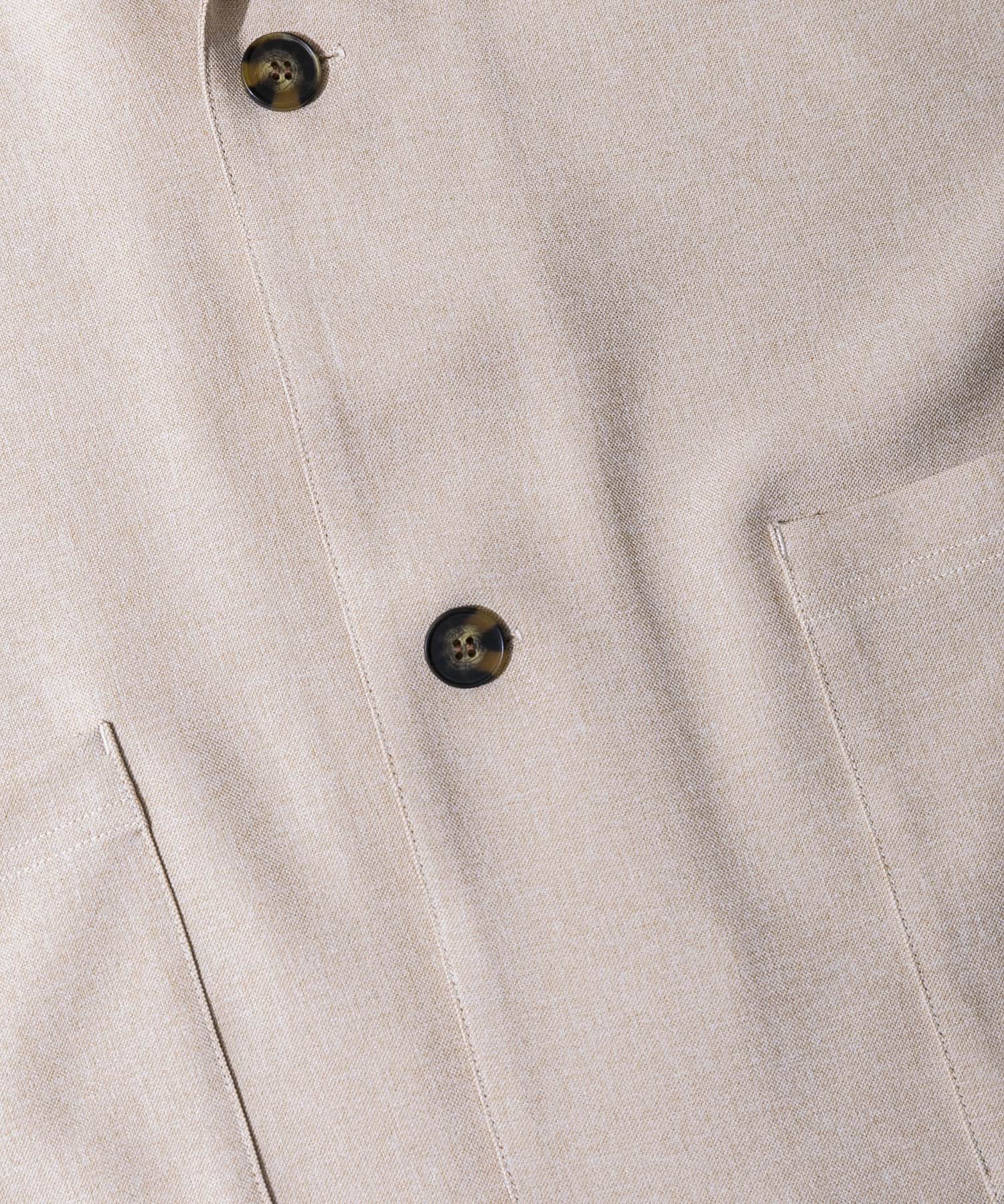 Couleur Meler sakasa　jacket collar shirts BEIGE L