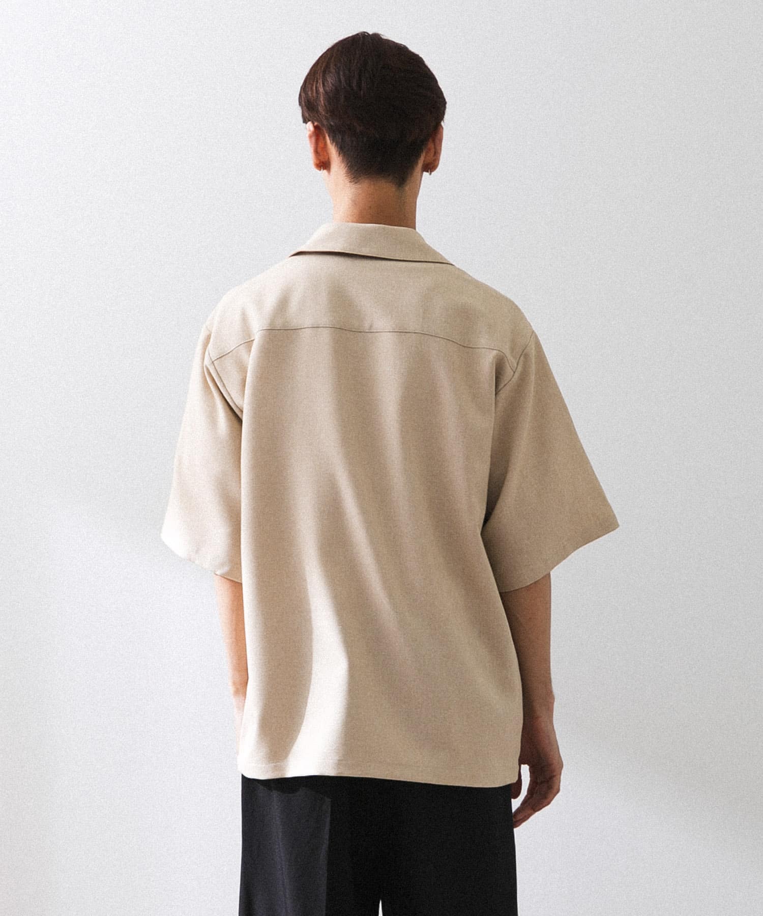 Couleur Meler sakasa　jacket collar shirts BEIGE M
