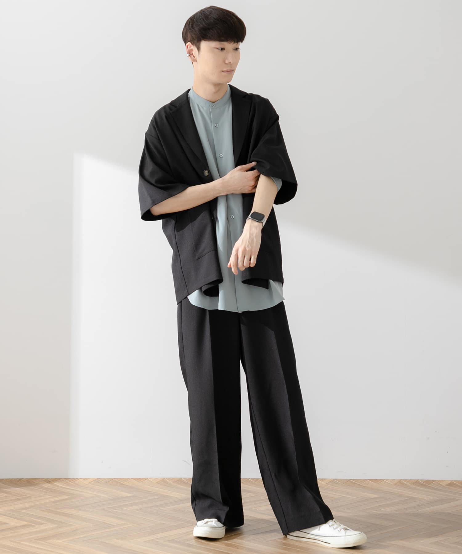 身長：180cm サイズ：L