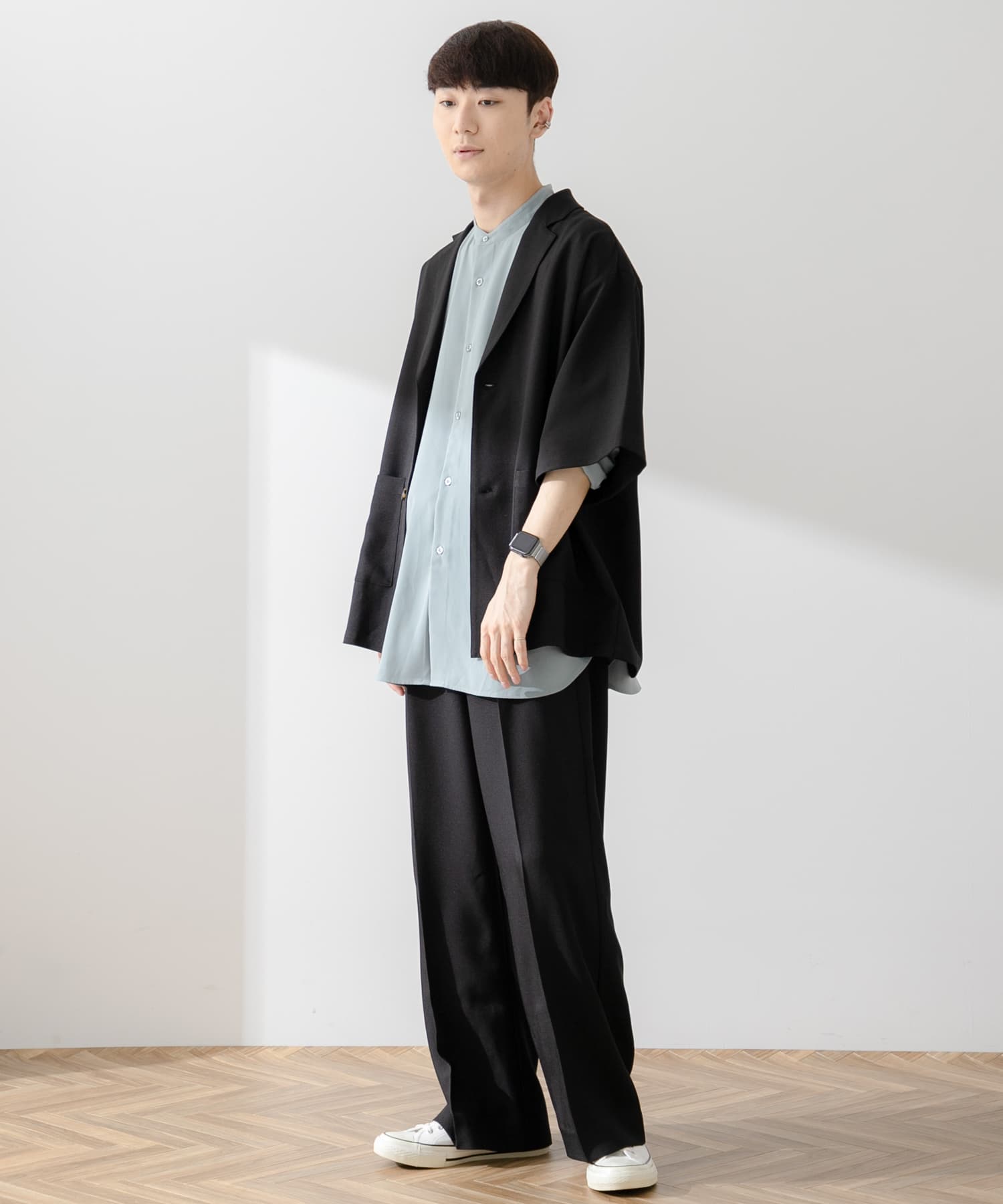 身長：180cm サイズ：L