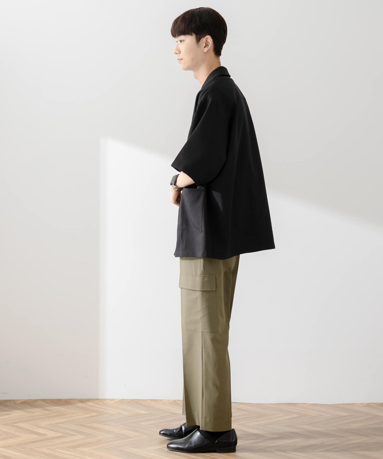 身長：180cm サイズ：L