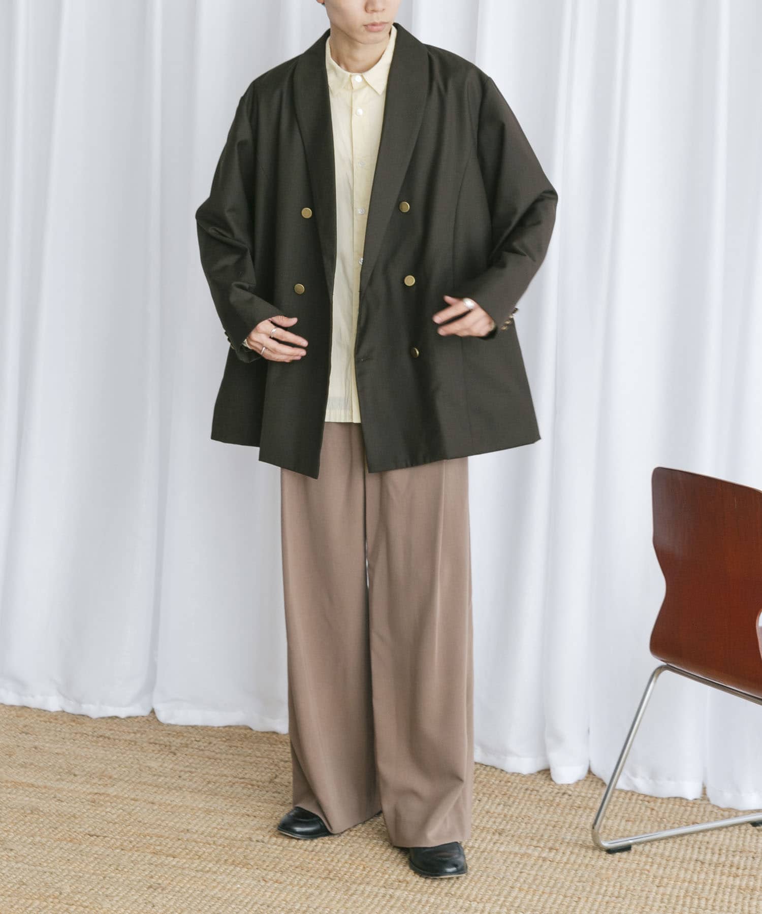 身長：176cm サイズ：L