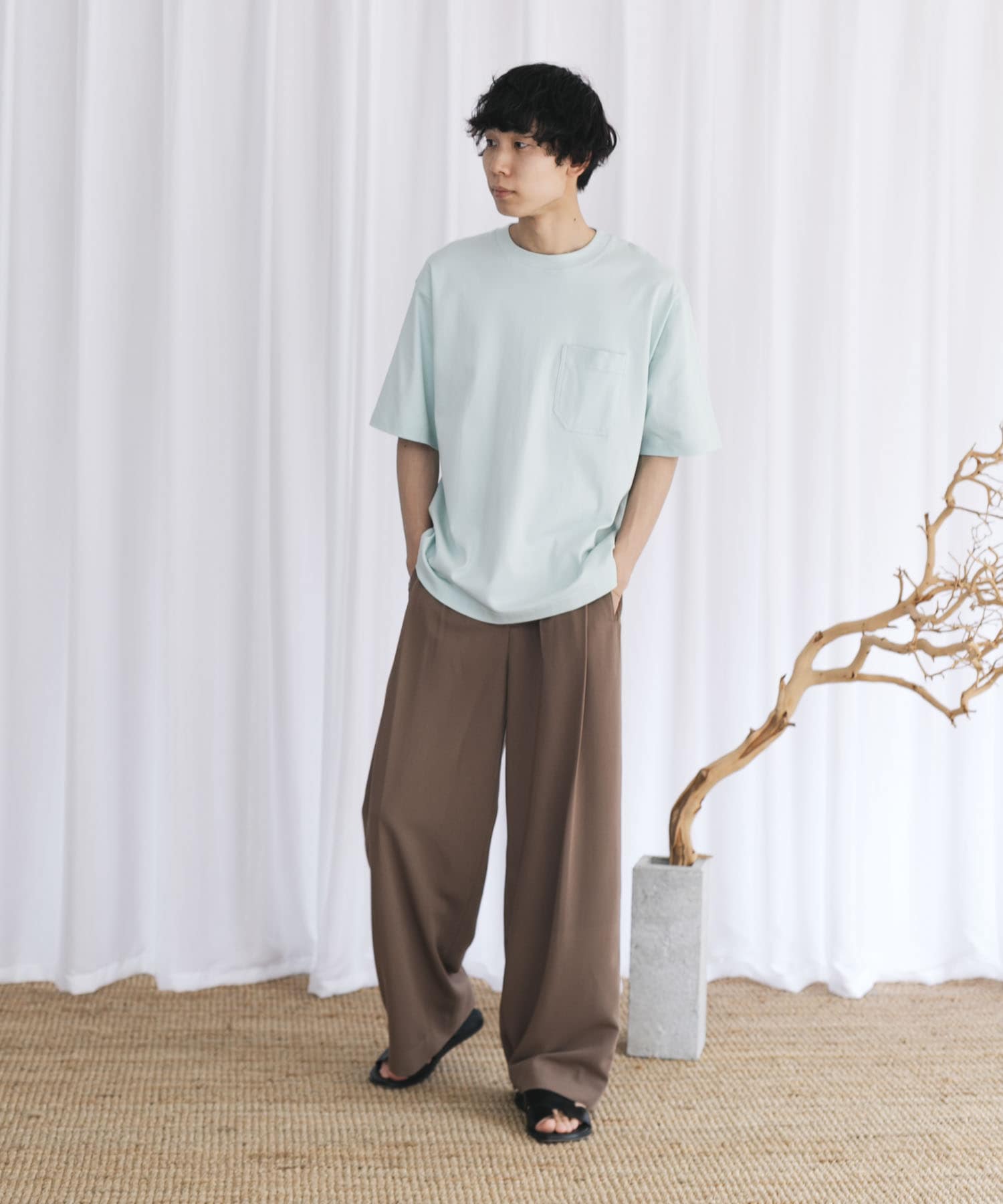 身長：176cm サイズ：L