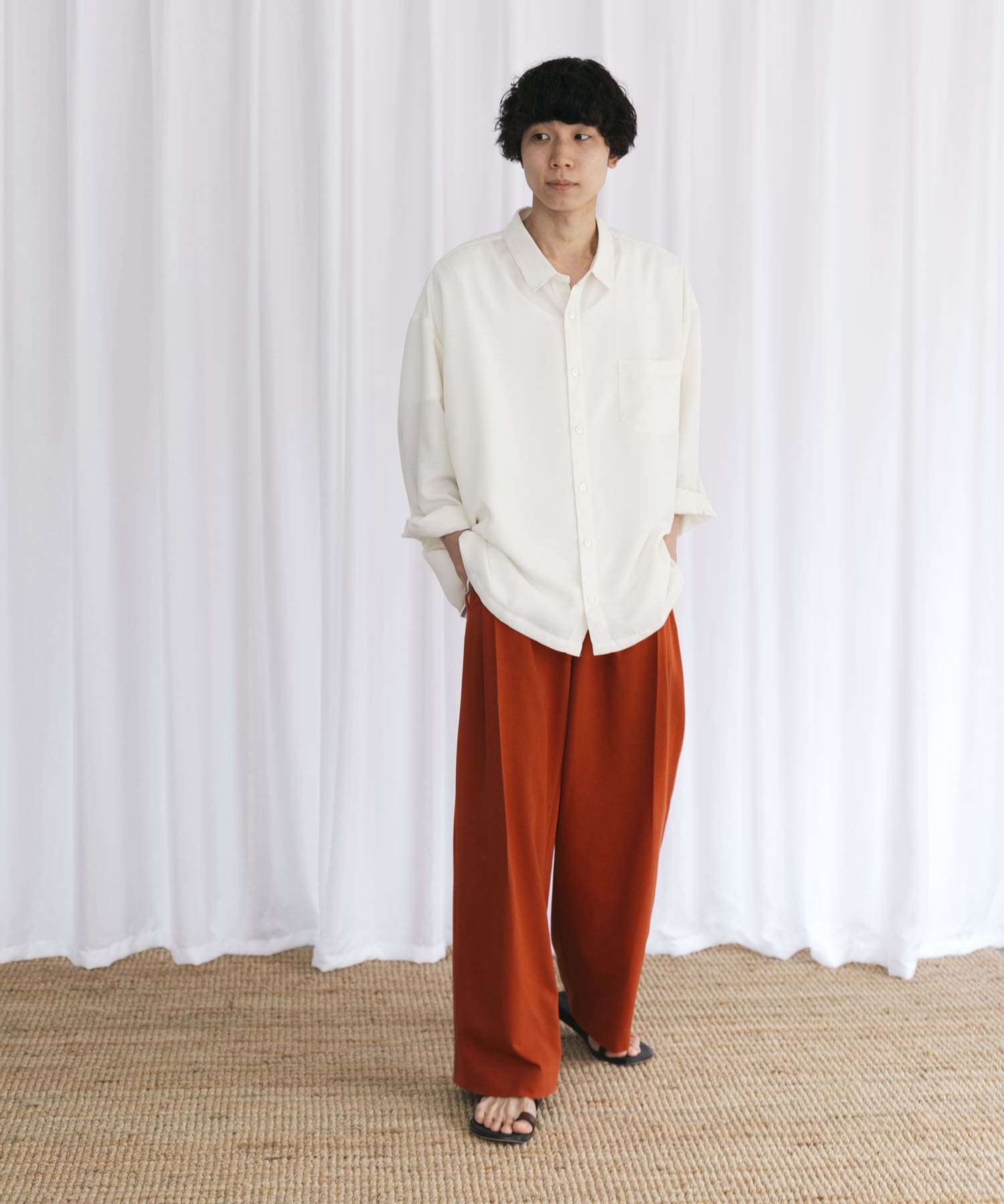 身長：176cm サイズ：L