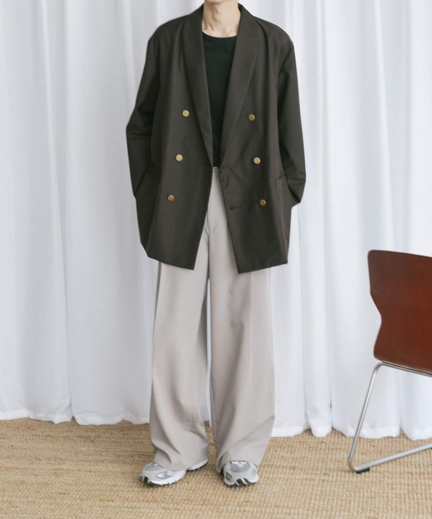 身長：176cm サイズ：L