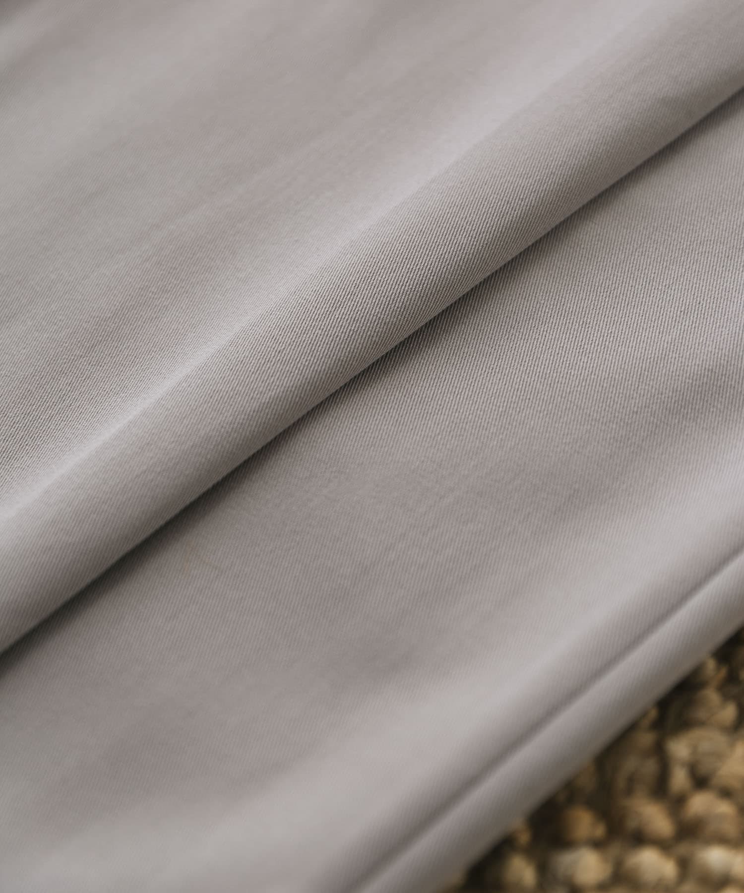 Couleur Meler なかじ　サイドタックスラックス GRAY M