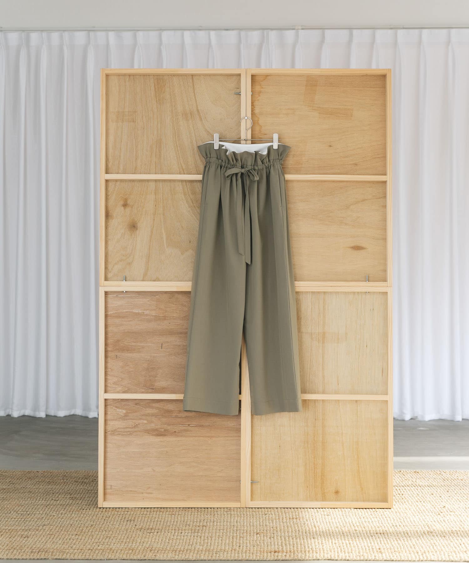 Couleur Meler なかじ　ハカマスラックス SANDBEIGE M