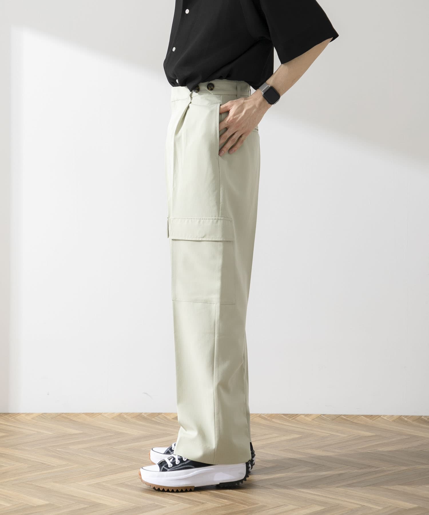 身長：180cm サイズ：L