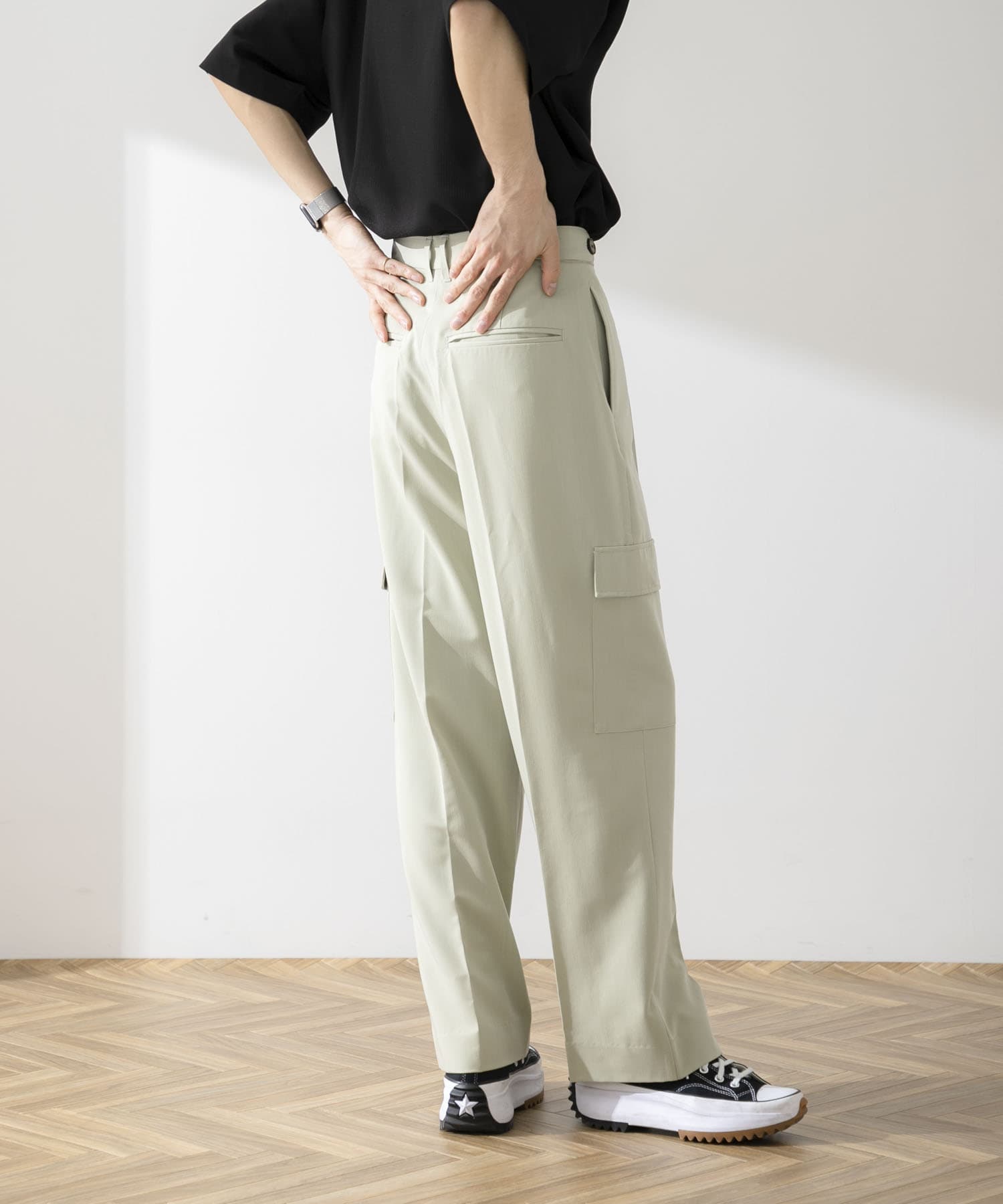 身長：180cm サイズ：L