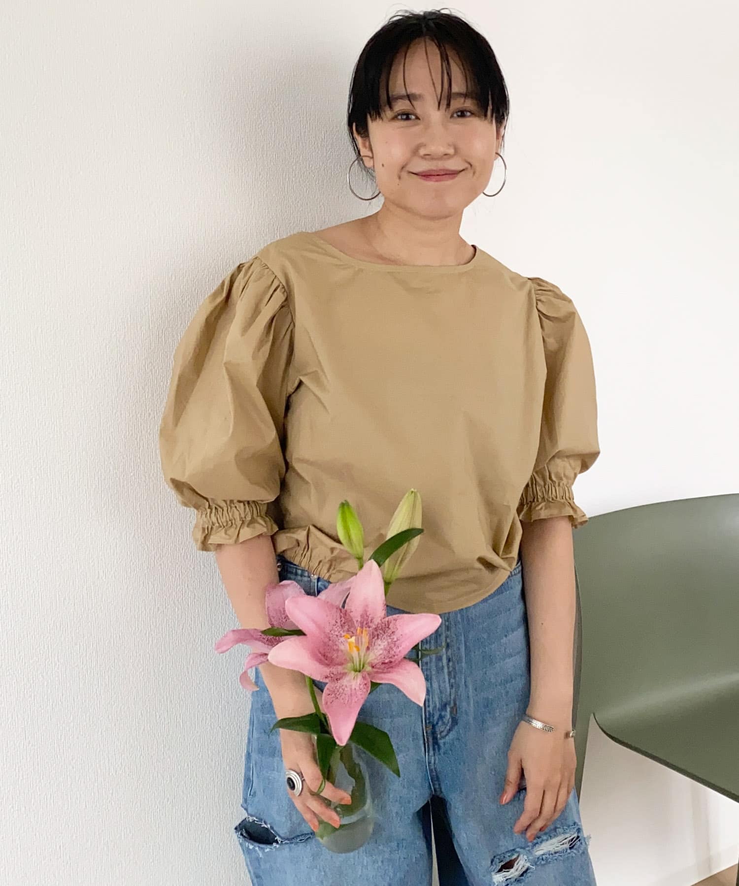 身長：148cm サイズ：FREE