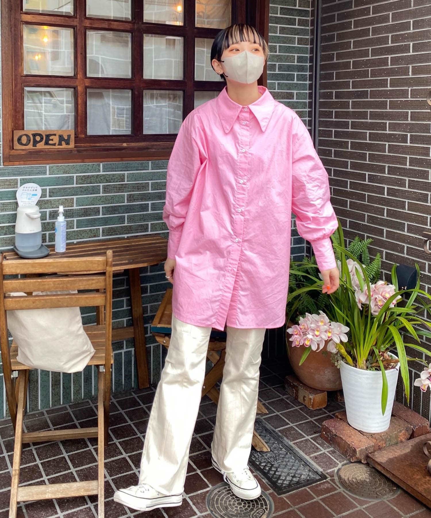 身長：160cm サイズ：FREE