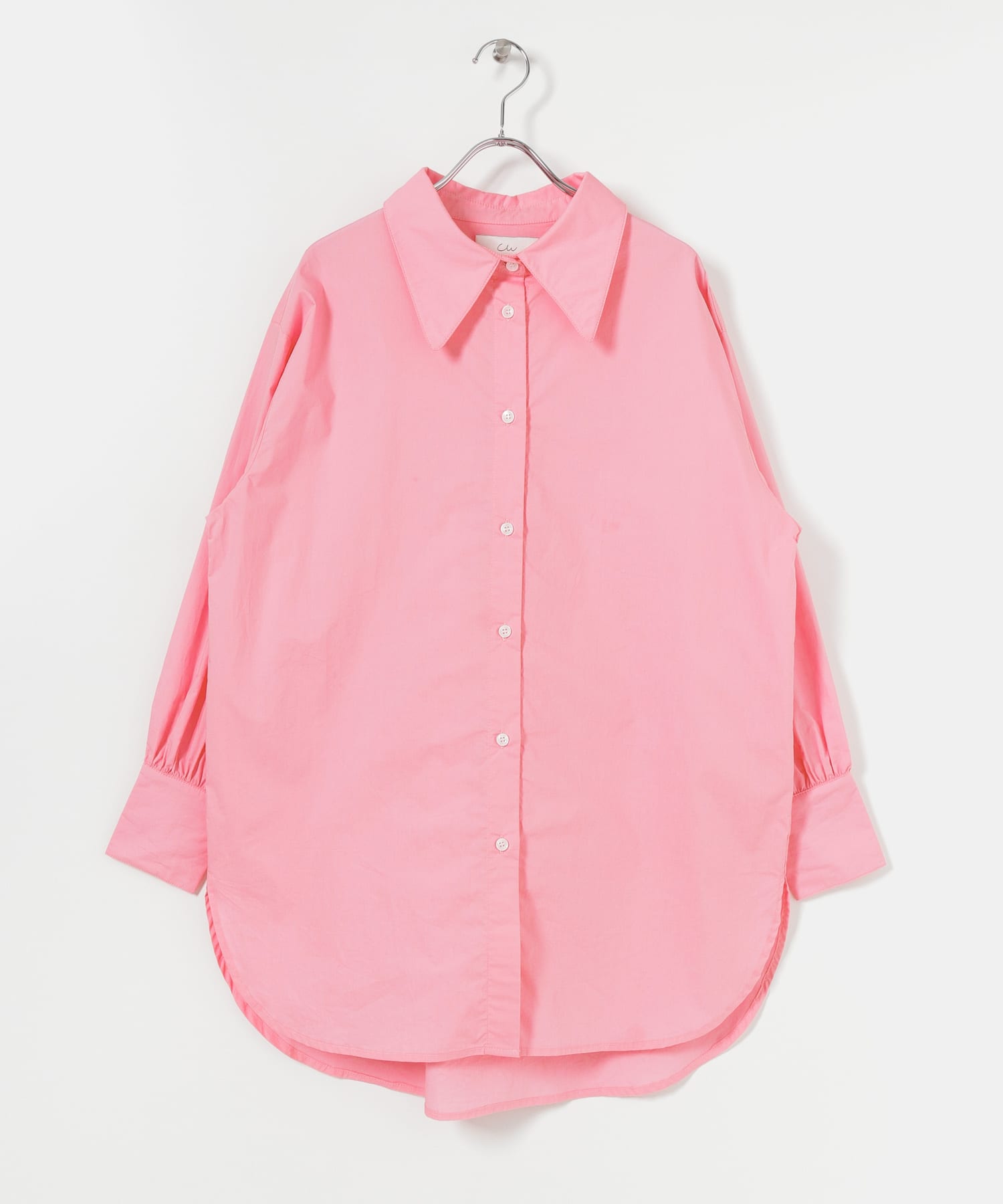 Couleur Meler オクユウカ　ボリュームスリーブチュニックブラウス PINK FREE
