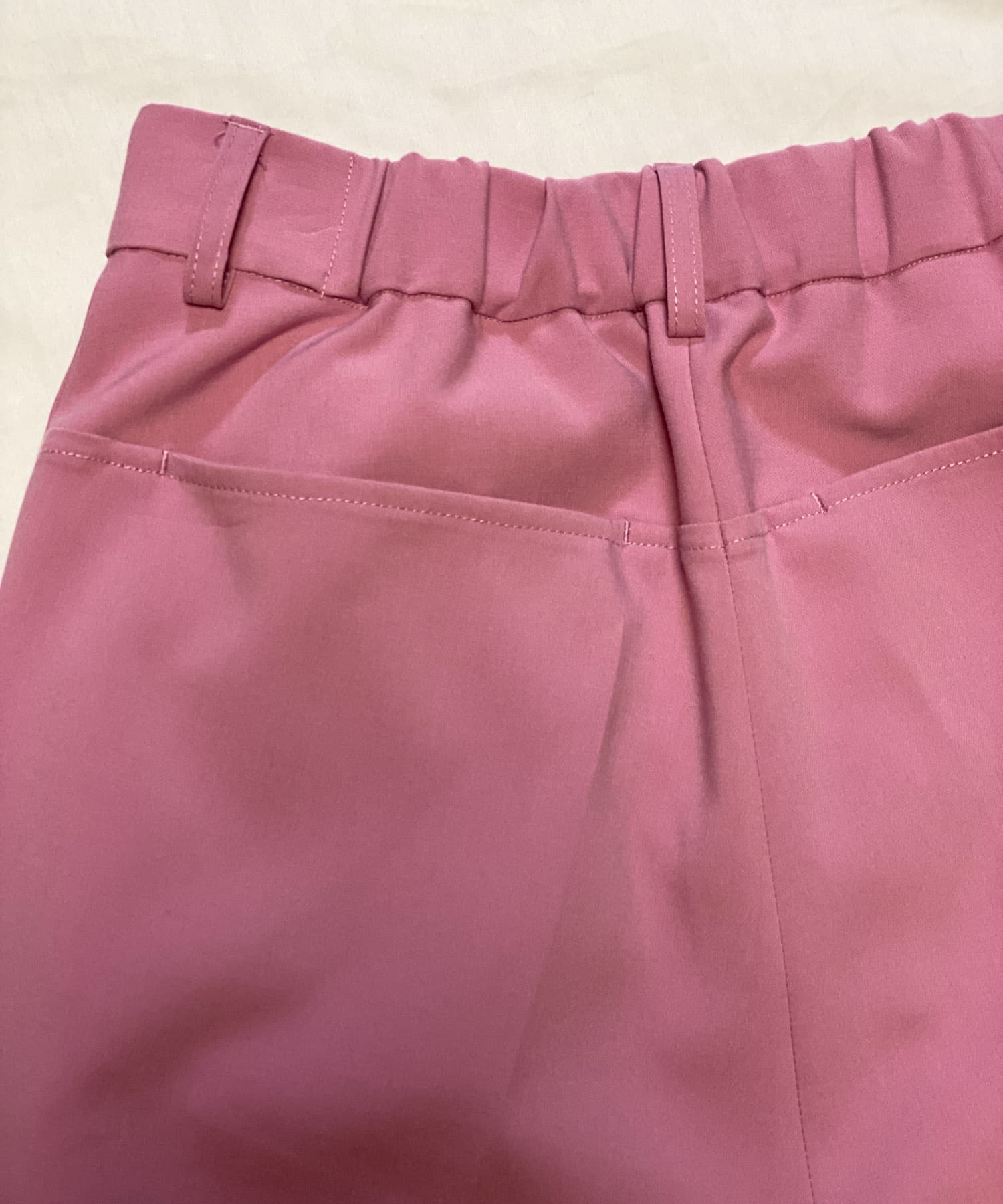 Couleur Meler オクユウカ　カラーフレアパンツ PINK FREE