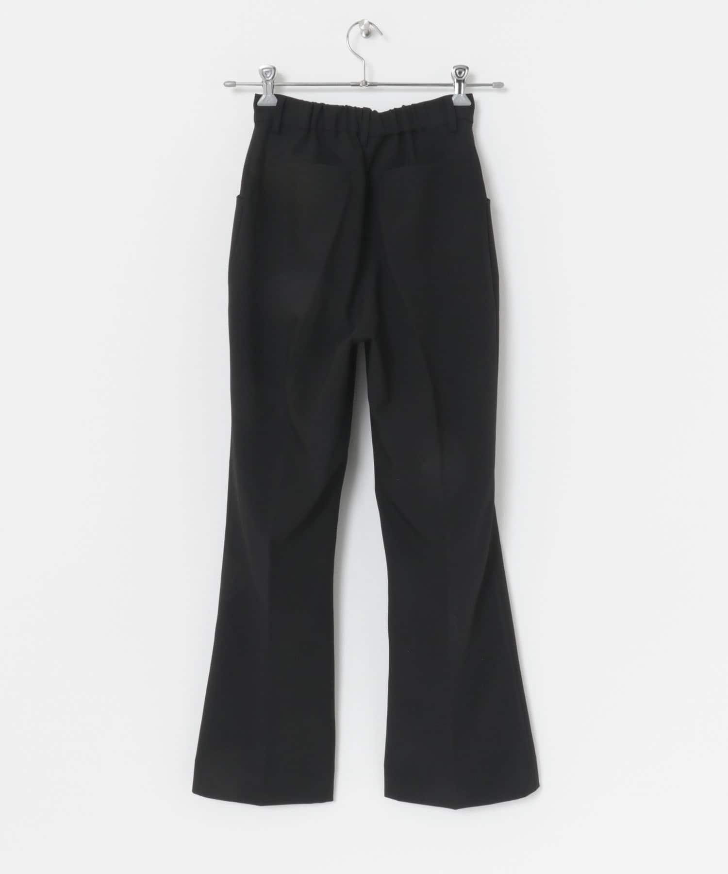 Couleur Meler オクユウカ　カラーフレアパンツ BLACK FREE
