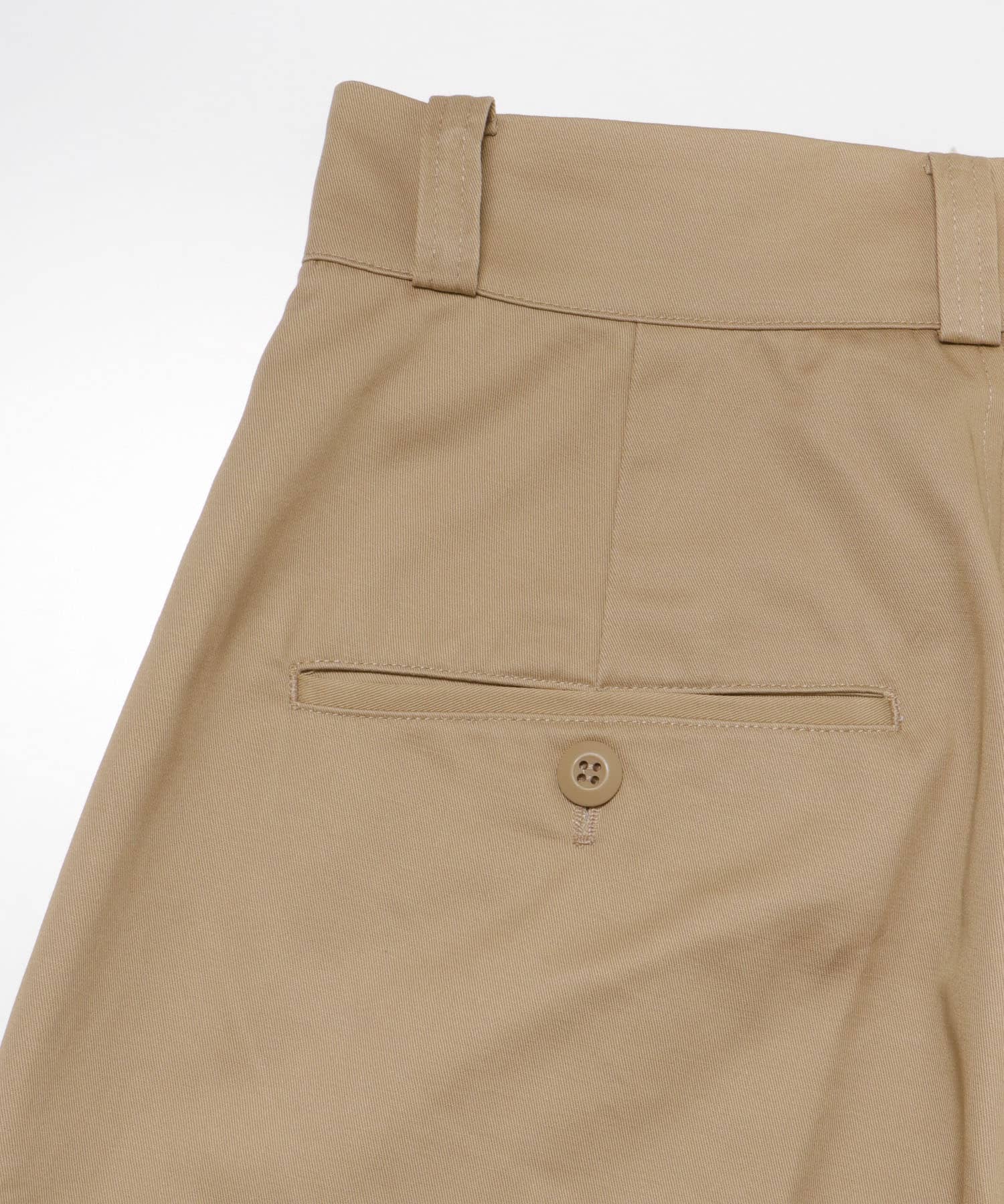 Couleur Meler オクユウカ　ハイウエストチノパンツ BEIGE M